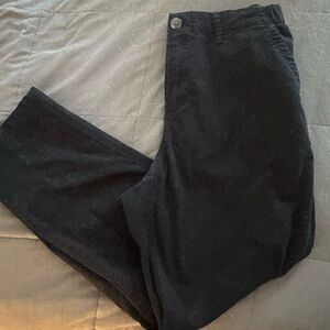 Black Straight leg Old Navy Pants